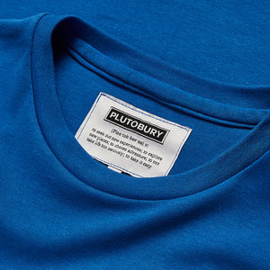 Men's Classic T-Shirt Royal Blue Neck Label
