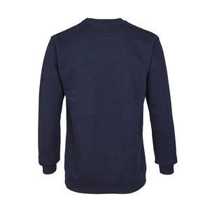 Men's Classic Sweatshirt Navy Blue Back